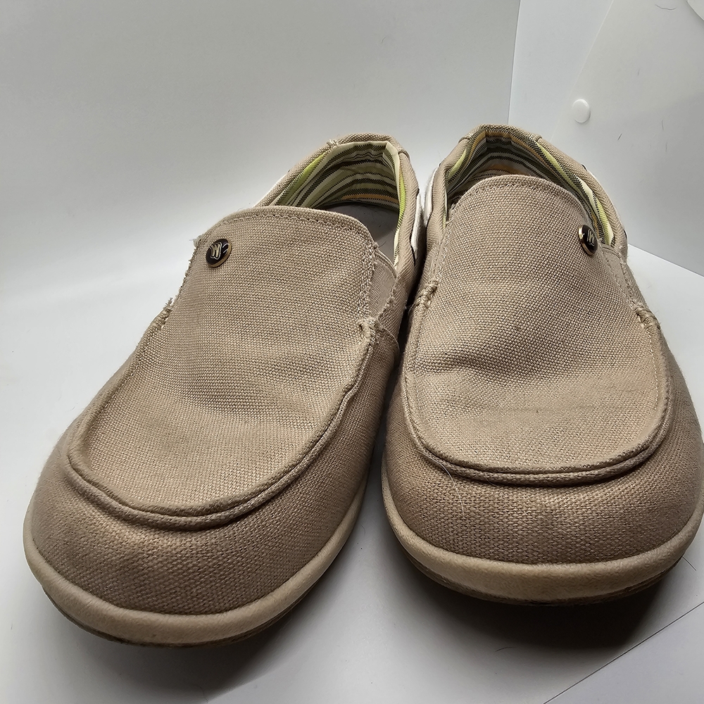Elegant Beige Slip-On Loafers